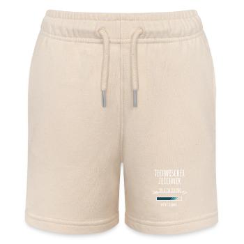 Technischer Zeichner Ausbildung Beruf Geschenk - Stanley/Stella Teenager Bio-Joggingshorts MINI BOLTER - Natur - Vorne
