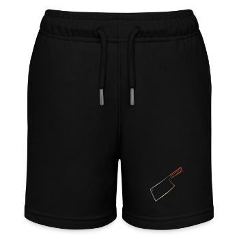 Retro Messer - Stanley/Stella Teenager Bio-Joggingshorts MINI BOLTER - Schwarz - Vorne