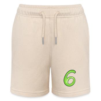 6 vert - Short bio MINI BOLTER Stanley/Stella Ado - écru doux - Devant