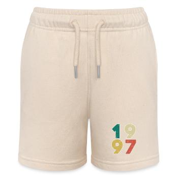 1997 - Year 1997 - Year 1997 - Stanley/Stella MINI BOLTER Organic Teen Jogging Shorts - soft Ecru - Front