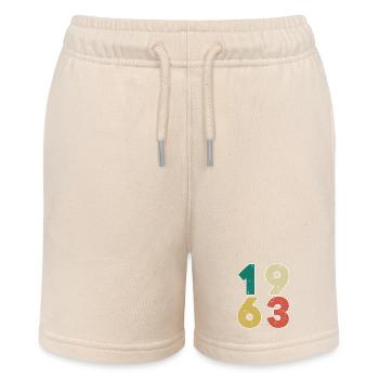 1963 - Jahrgang 1963 - Baujahr 1963 - Stanley/Stella Teenager Bio-Joggingshorts MINI BOLTER - Natur - Vorne
