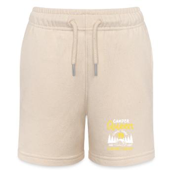 Camper Camping - Stanley/Stella Teenager Bio-Joggingshorts MINI BOLTER - Natur - Vorne