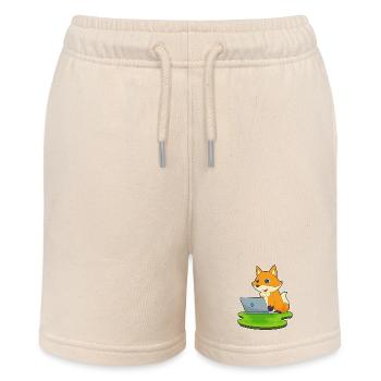 Ordinateur portable Fox - Short bio MINI BOLTER Stanley/Stella Ado - écru doux - Devant