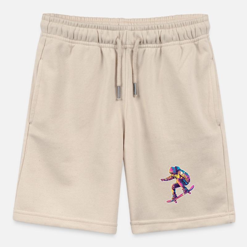 Retro Skateboarder Stanley/Stella Teenager Bio-Joggingshorts MINI BOLTER