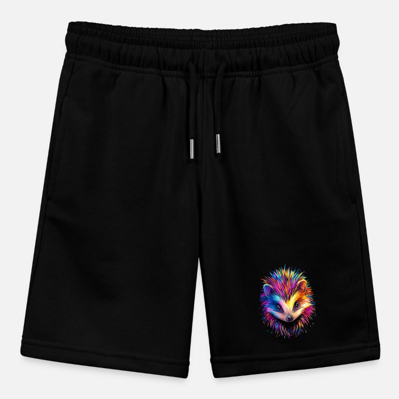 Igel Weißbauchigel Stacheligel Liebe Süßer Igel Stanley/Stella Teenager Bio-Joggingshorts MINI BOLTER