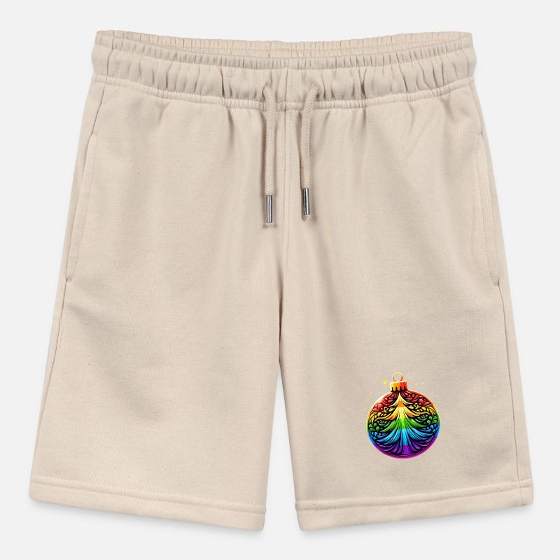 Regenbogen Weihnachtskugel mit Tannenbaum Ornament Stanley/Stella Teenager Bio-Joggingshorts MINI BOLTER
