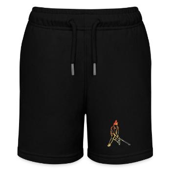 Garçon de hockey - Short bio MINI BOLTER Stanley/Stella Ado - noir - Devant