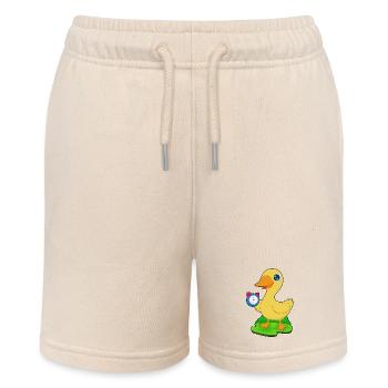 Ente Wecker - Stanley/Stella Teenager Bio-Joggingshorts MINI BOLTER - Natur - Vorne