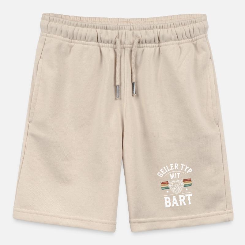 Geiler Typ Mit Bart Bartträger Barbier Vollbart Stanley/Stella Teenager Bio-Joggingshorts MINI BOLTER
