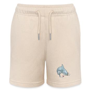 Hai Bowling Pin - Stanley/Stella Teenager Bio-Joggingshorts MINI BOLTER - Natur - Vorne