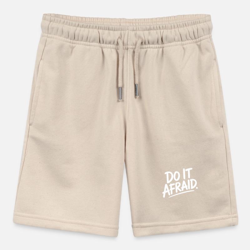 Do It Afraid Mut Weiterentwicklung Motivation Stanley/Stella Teenager Bio-Joggingshorts MINI BOLTER
