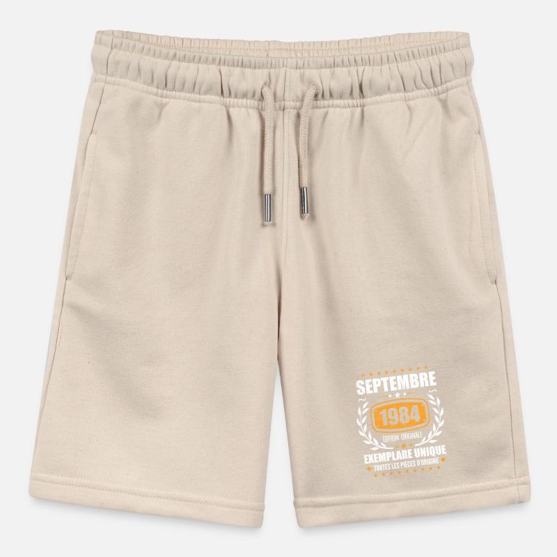 September 1984 Unique copy - September 1984 Stanley/Stella MINI BOLTER Organic Teen Jogging Shorts