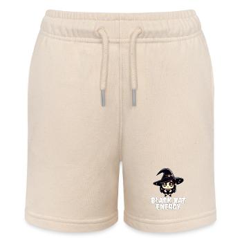 BLACK HAT ENERGY - WITCH HALLOWEEN - Stanley/Stella MINI BOLTER Organic Teen Jogging Shorts - soft Ecru - Front