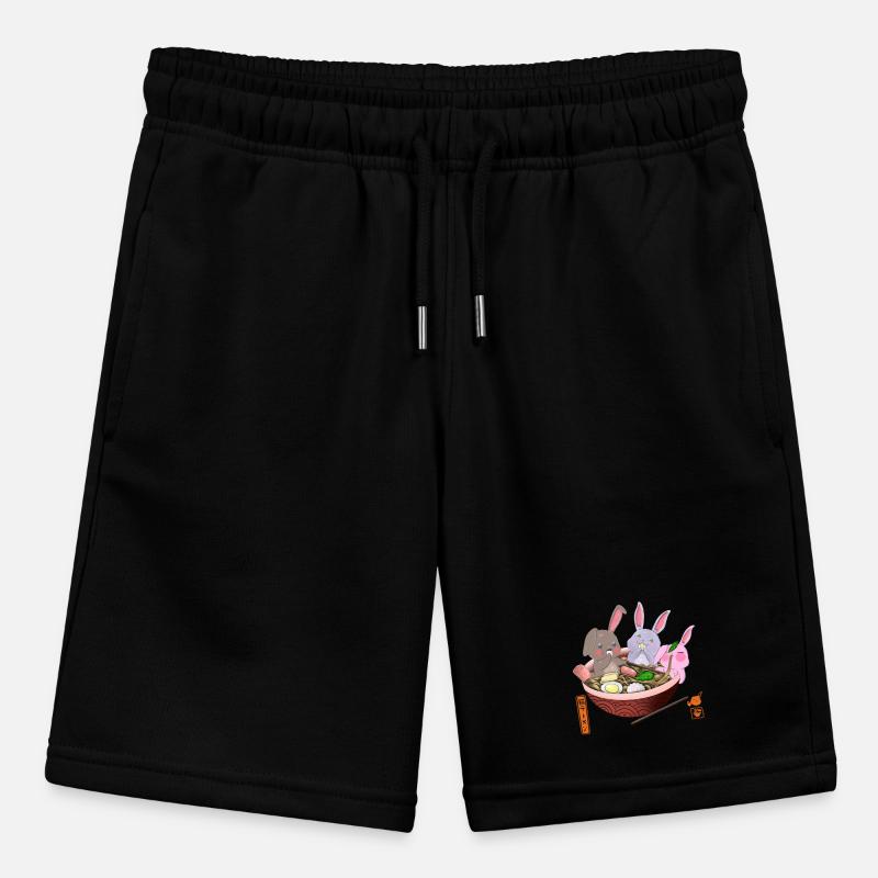 Lapins Kawaii mangeant des ramen Short bio MINI BOLTER Stanley/Stella Ado