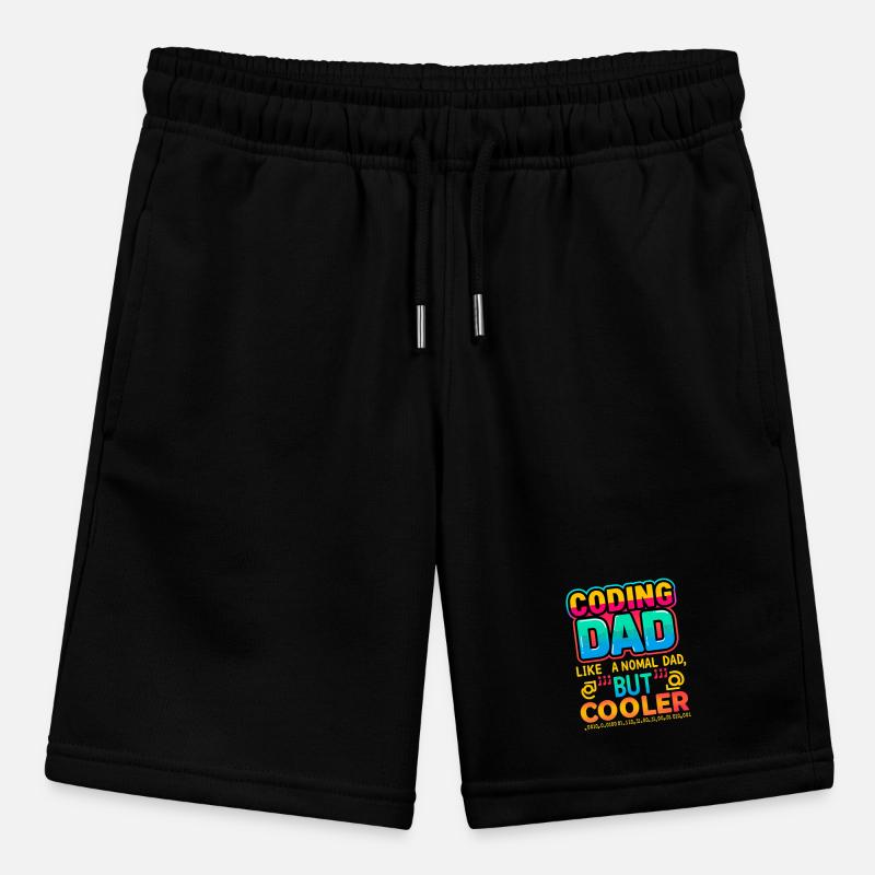 Coding Dad Cooler, Programmer  Stanley/Stella MINI BOLTER Organic Teen Jogging Shorts