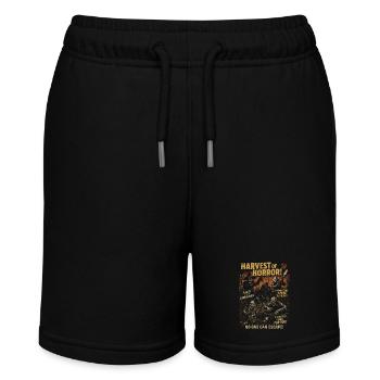 Ernte der Horrorfarm Filmplakat Halloween - Stanley/Stella Teenager Bio-Joggingshorts MINI BOLTER - Schwarz - Vorne