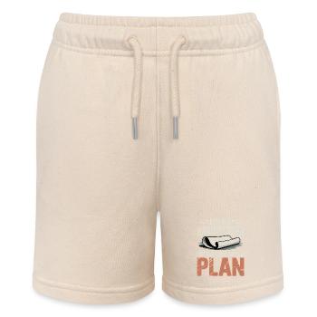 Handwerker Ohne Plan - Stanley/Stella Teenager Bio-Joggingshorts MINI BOLTER - Natur - Vorne