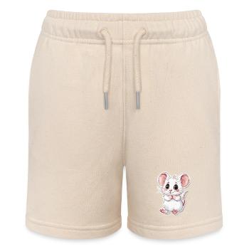Maus - Stanley/Stella Teenager Bio-Joggingshorts MINI BOLTER - Natur - Vorne