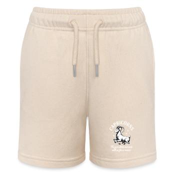 Steinbock Sternzeichen - Stanley/Stella Teenager Bio-Joggingshorts MINI BOLTER - Natur - Vorne