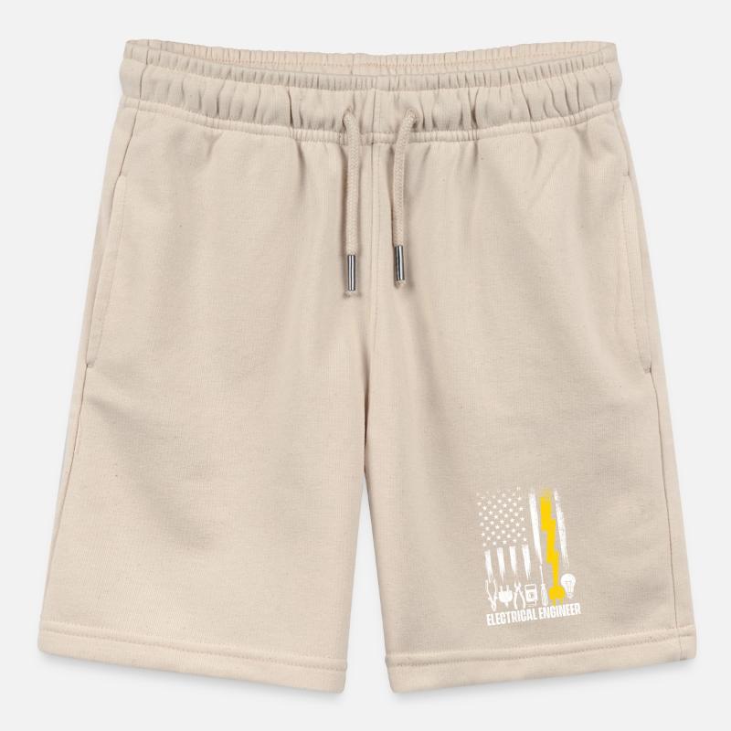 Electrical Engineer Geek Humor Voltage Nerd Stanley/Stella MINI BOLTER Organic Teen Jogging Shorts