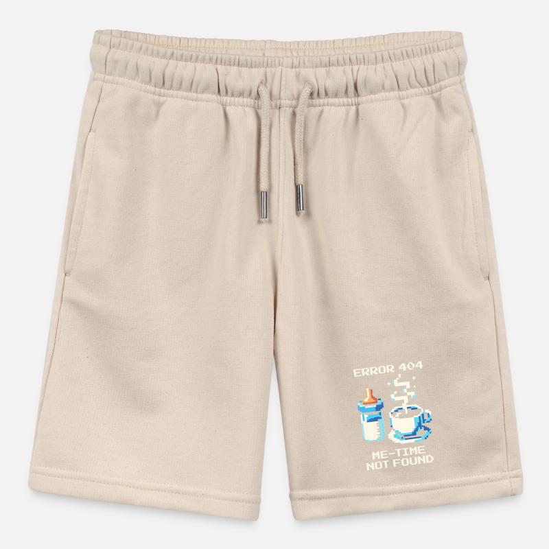 Error 404: Me-Time fehlt | Mama, Kaffee, Alltag Stanley/Stella Teenager Bio-Joggingshorts MINI BOLTER