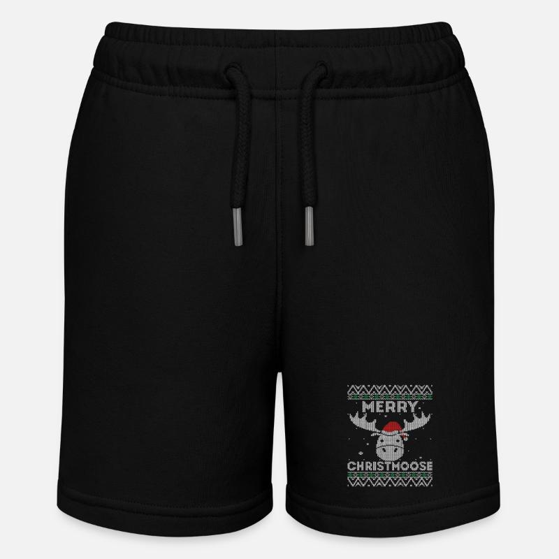 Joyeux Noël - Drôle Laid Noël Design - Short bio MINI BOLTER Stanley/Stella Ado - noir