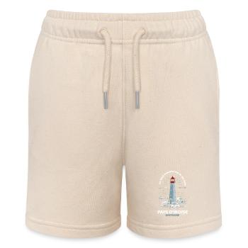 Pays d'Iroise Schönster Ort im Finistère der Welt - Stanley/Stella Teenager Bio-Joggingshorts MINI BOLTER - Natur - Vorne