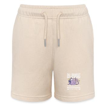 Böser Fehler Kleine Katze - Stanley/Stella Teenager Bio-Joggingshorts MINI BOLTER - Natur - Vorne