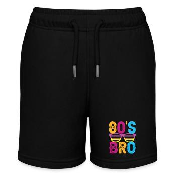 80s Birthday 80s Fancy Dress Party - Stanley/Stella MINI BOLTER Organic Teen Jogging Shorts - black - Front