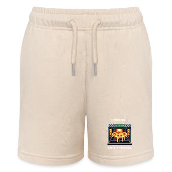 Loading... Extra Cheese | Pizza Gaming Humor - Stanley/Stella MINI BOLTER Organic Teen Jogging Shorts - soft Ecru - Front