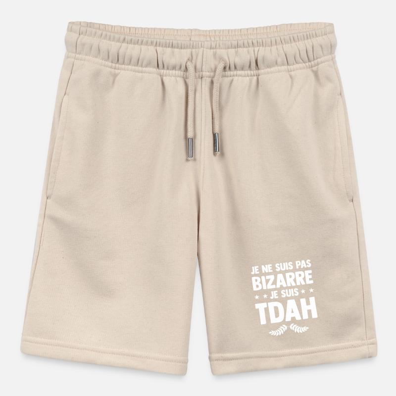 I am ADHD - Hyperactive Hyperactivity Humor Stanley/Stella MINI BOLTER Organic Teen Jogging Shorts