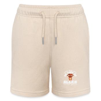 I'm OK You're OK Everything's OK Dog - Stanley/Stella MINI BOLTER Organic Teen Jogging Shorts - soft Ecru - Front