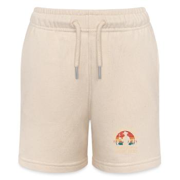 Western Kaffee - Stanley/Stella Teenager Bio-Joggingshorts MINI BOLTER - Natur - Vorne