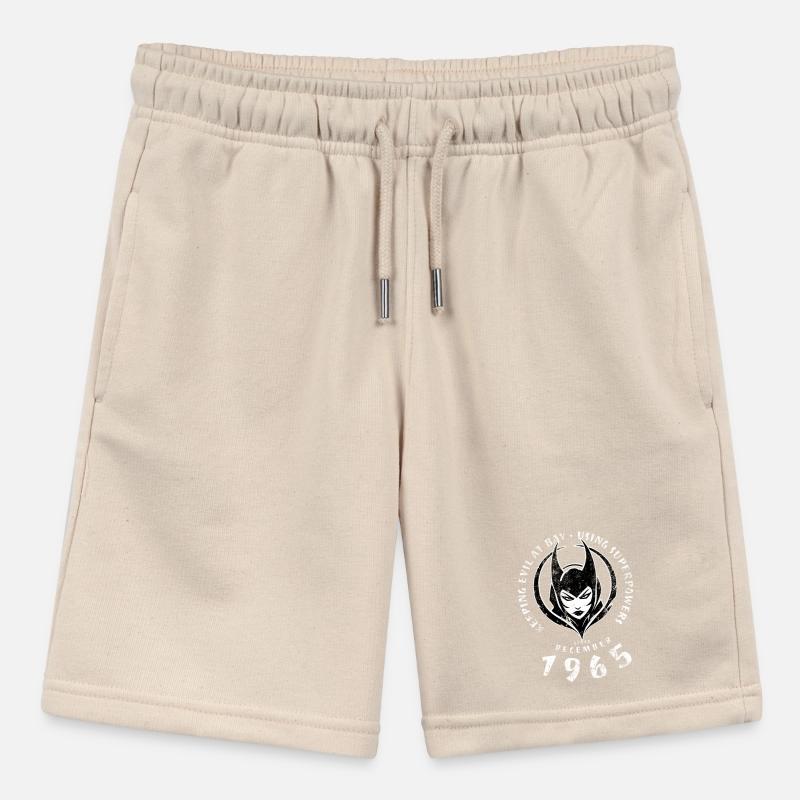 60. Geburtstag Using Superpowers Since 12/1965 Stanley/Stella Teenager Bio-Joggingshorts MINI BOLTER