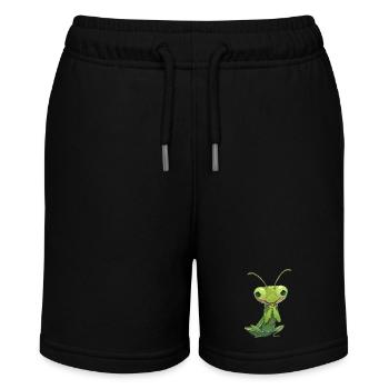 Gottesanbeterinnen Gottesanbeterin - Stanley/Stella Teenager Bio-Joggingshorts MINI BOLTER - Schwarz - Vorne