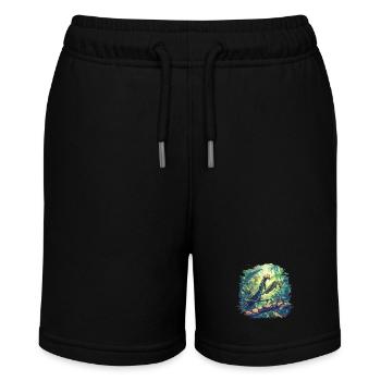 Gottesanbeterinnen Gottesanbeterin - Stanley/Stella Teenager Bio-Joggingshorts MINI BOLTER - Schwarz - Vorne