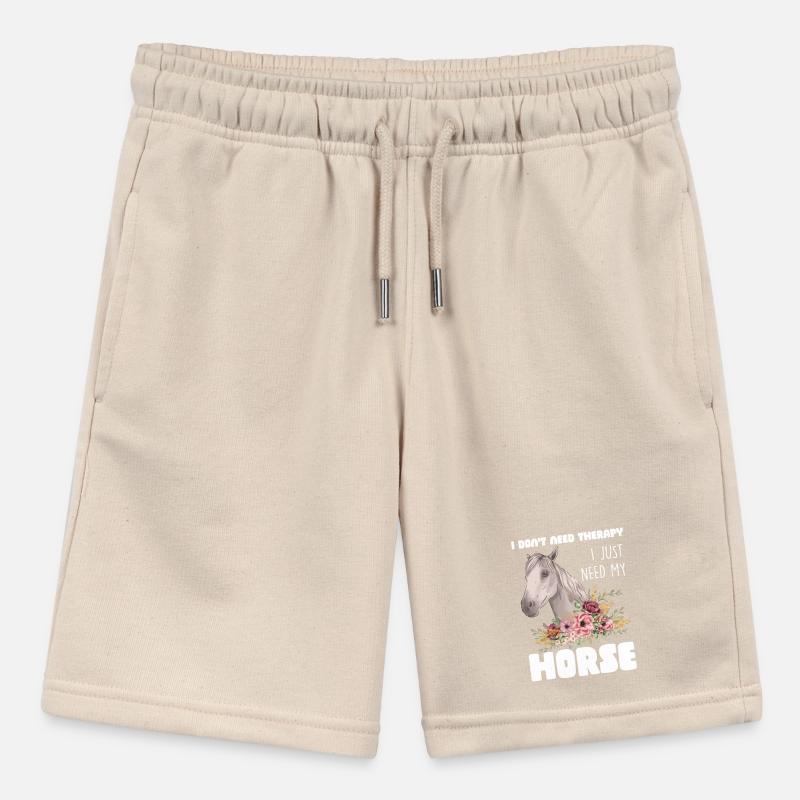 Cheval avec une couronne de fleurs Short bio MINI BOLTER Stanley/Stella Ado