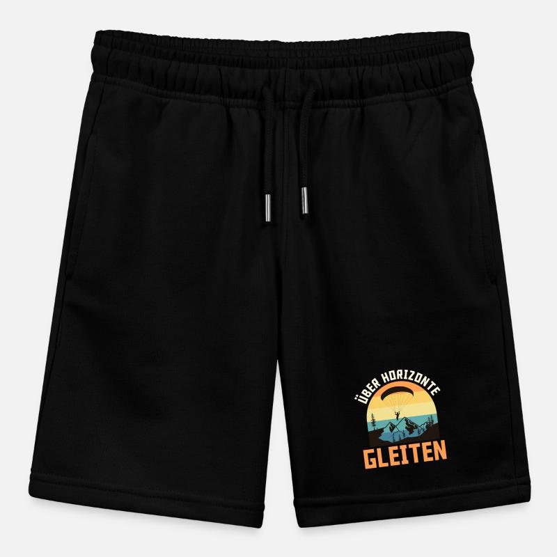 Paraglider GLIDING OVER HORIZONS Funny Stanley/Stella MINI BOLTER Organic Teen Jogging Shorts