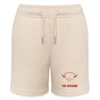 Oldtimer December 1995 Special - Stanley/Stella MINI BOLTER Organic Teen Jogging Shorts - soft Ecru - Front