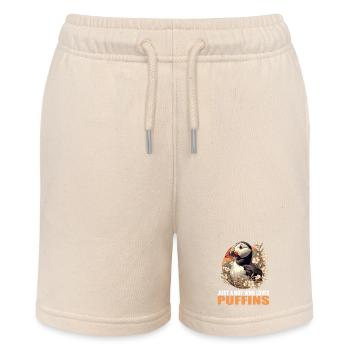 Puffin Papageientaucher - Stanley/Stella Teenager Bio-Joggingshorts MINI BOLTER - Natur - Vorne