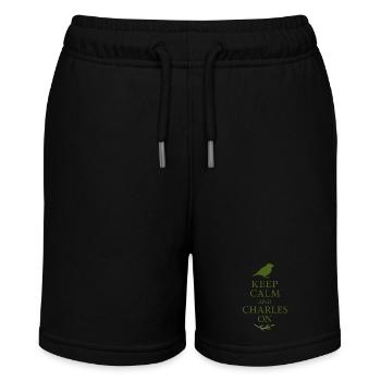 Charles Darwin Geschenk Natürliche - Stanley/Stella Teenager Bio-Joggingshorts MINI BOLTER - Schwarz - Vorne