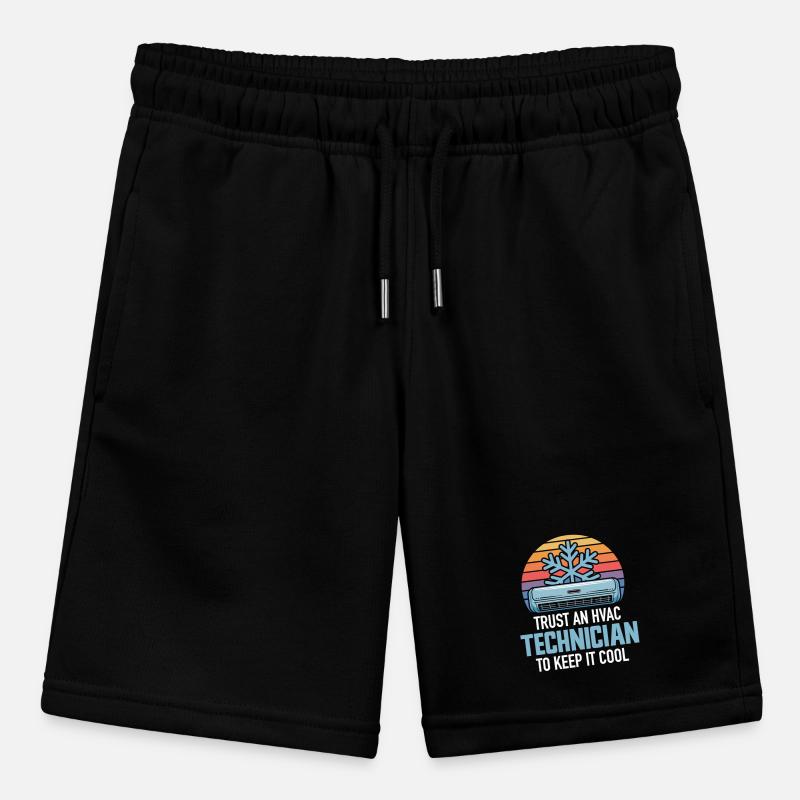HVAC Techniker Retro Klima Experte Design Profis Stanley/Stella Teenager Bio-Joggingshorts MINI BOLTER