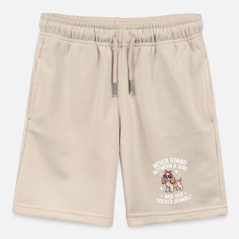 Cocker Spaniel Sprüche Cocker Spaniel Geschenk für Stanley/Stella Teenager Bio-Joggingshorts MINI BOLTER