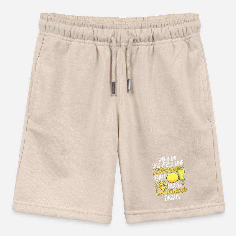 Wenn Dir Das Leben Eine Zitrone Gibt Mach Limonade Stanley/Stella Teenager Bio-Joggingshorts MINI BOLTER