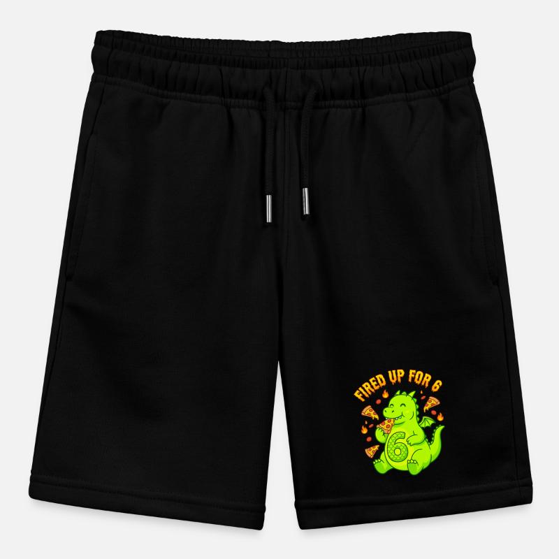 Fired Up For 6 Drache Pizza Stanley/Stella Teenager Bio-Joggingshorts MINI BOLTER