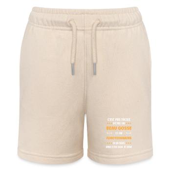Gutaussehender Typ und Beamter: Doppelleben - Stanley/Stella Teenager Bio-Joggingshorts MINI BOLTER - Natur - Vorne