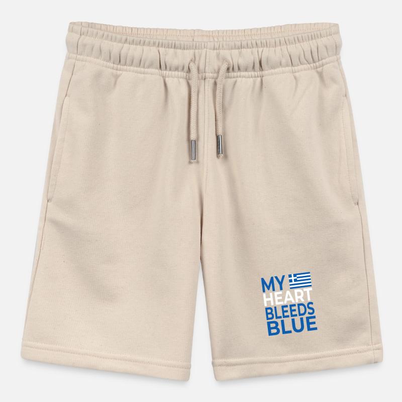 Mon cœur saigne bleu Grèce Short bio MINI BOLTER Stanley/Stella Ado