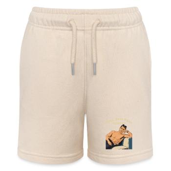 Toni's Fanclub - Stanley/Stella Teenager Bio-Joggingshorts MINI BOLTER - Natur - Vorne