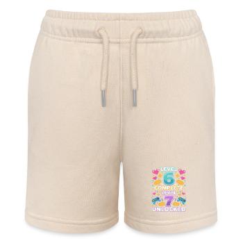 Level 6 Komplett Level 7 Freigeschaltet - Stanley/Stella Teenager Bio-Joggingshorts MINI BOLTER - Natur - Vorne