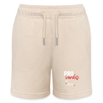 Wisdom Is the Principal Thing Proverbs 4:7 Bible  - Stanley/Stella MINI BOLTER Organic Teen Jogging Shorts - soft Ecru - Front